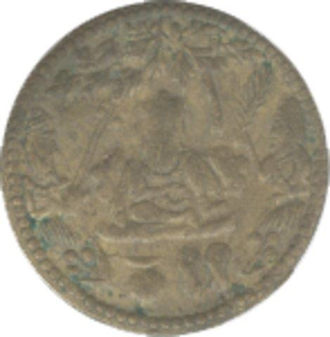 Set of Three Bronze One twelfth Anna of King George V of Calcutta Mint.