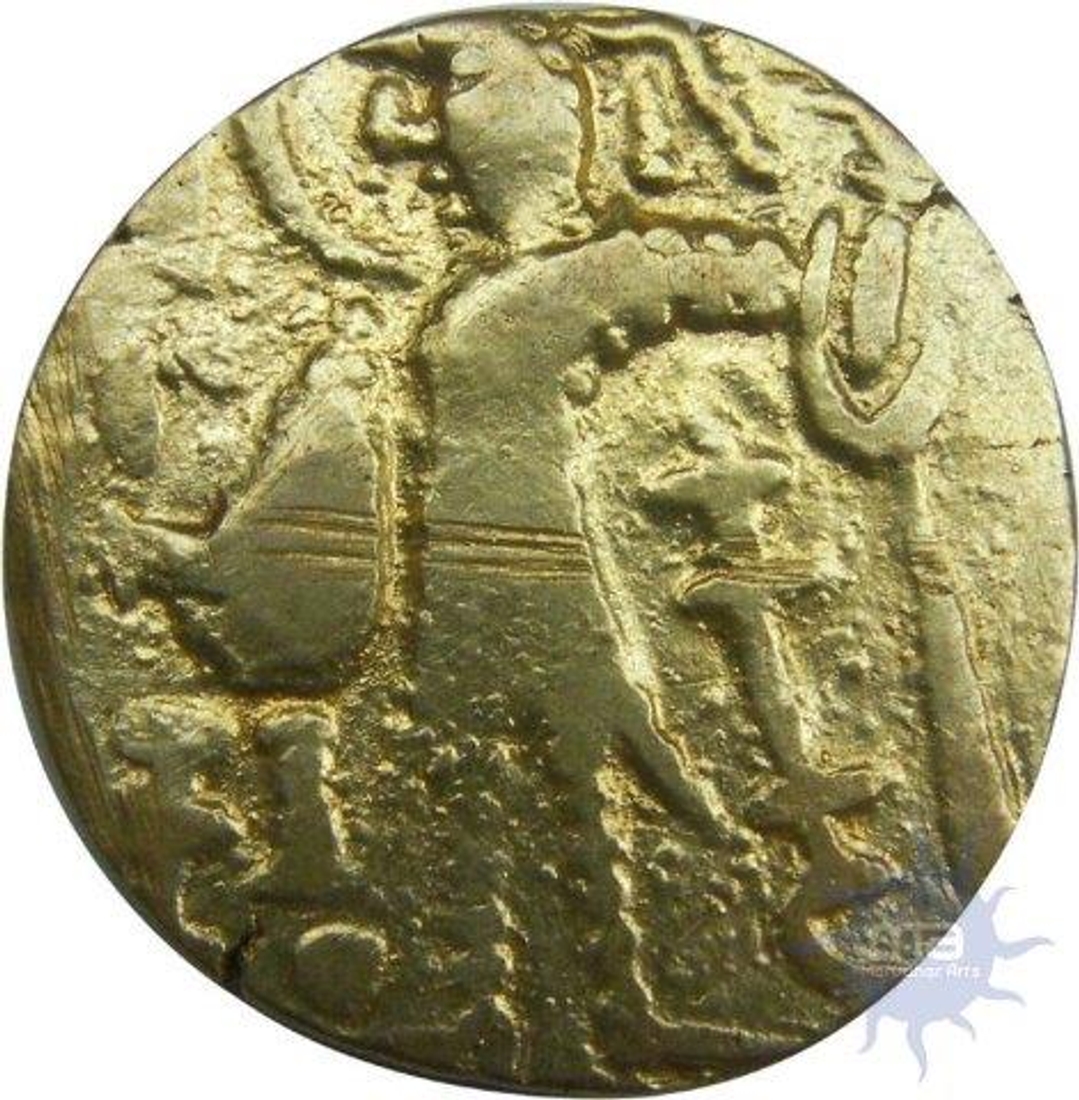Gold Dinar of Kidara of Kashmir.