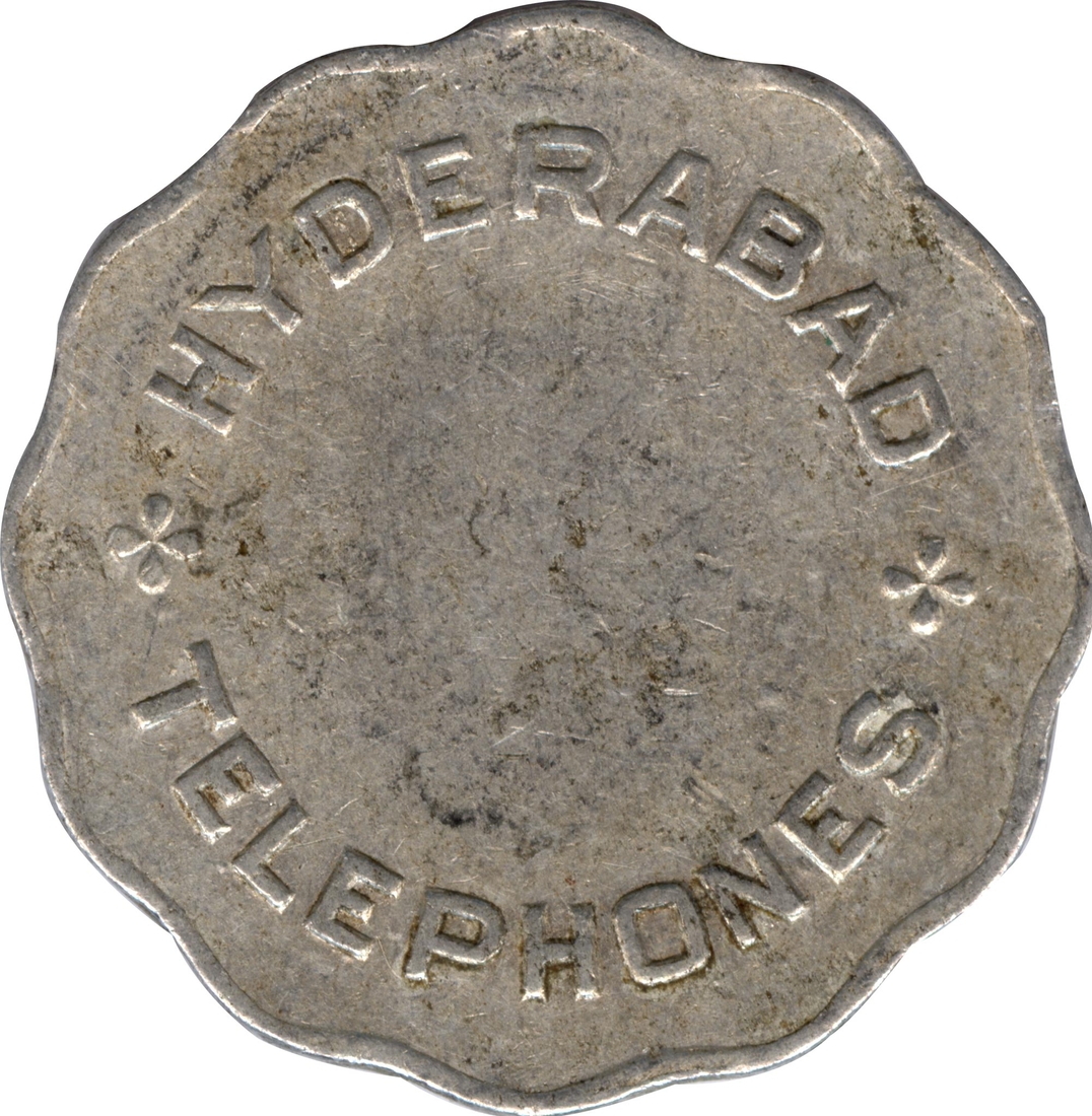 Telephone Test Tokens of Hyderabad.