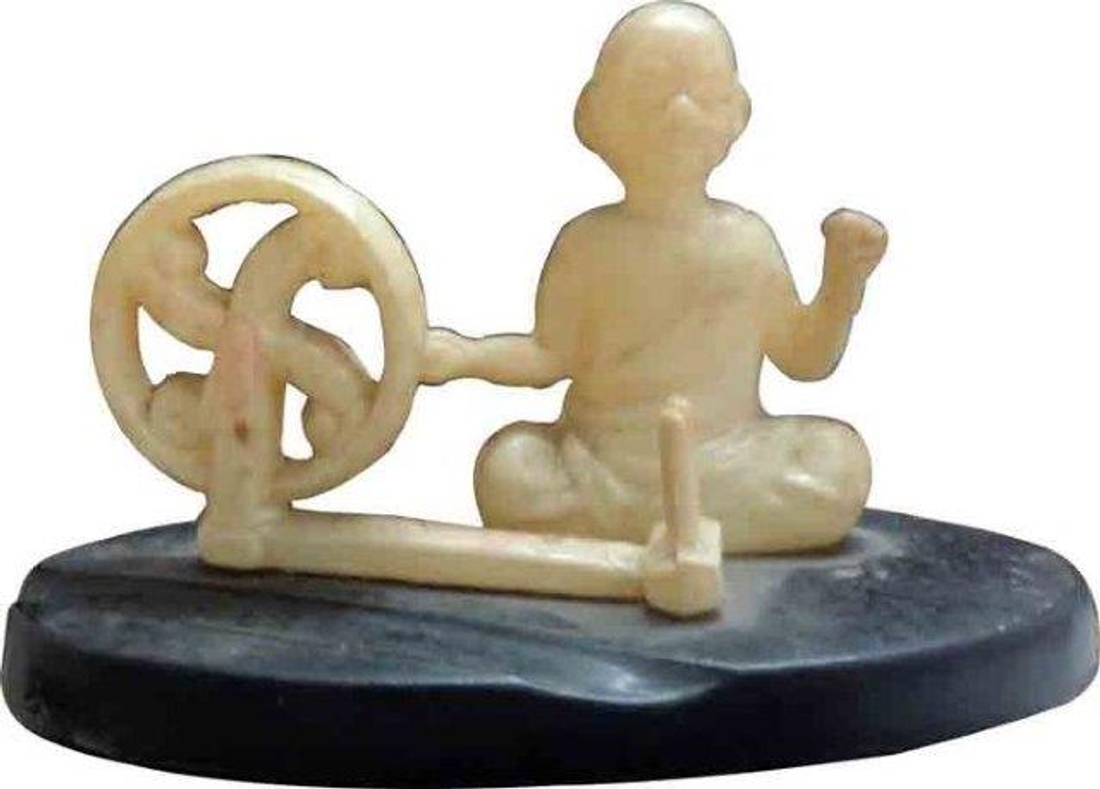 Gandhi Statuette made by Sumac Wax 