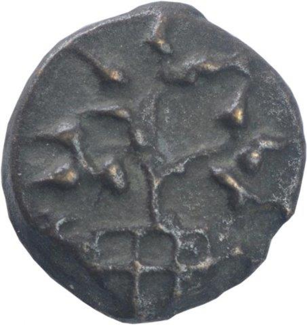 Copper Karshapana Coin of Maurya Sunga Dynasty.