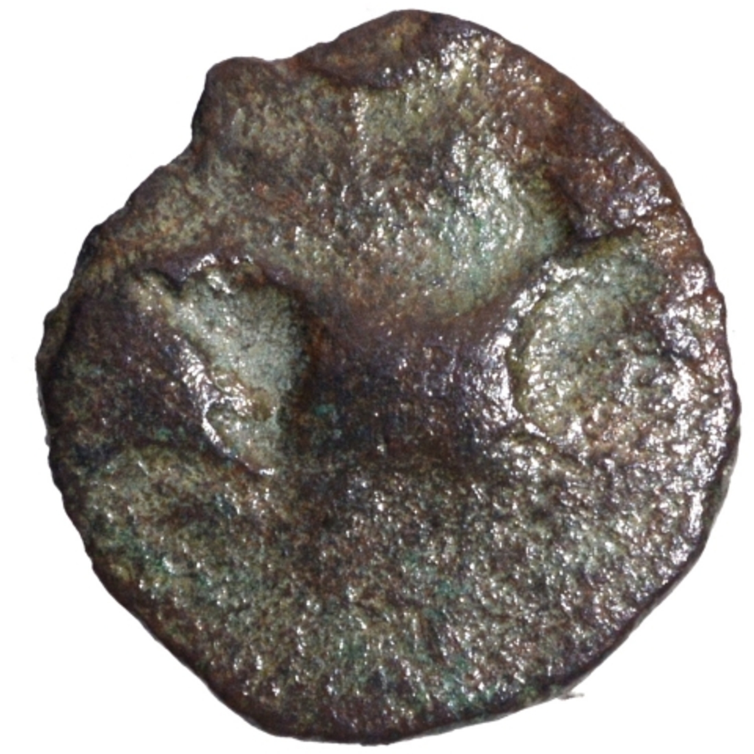 Copper Coin of Ramagupta of Gupta Dynasty.