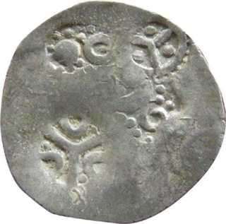 Punch Marked Silver Karshapana Coin of Kosala Janapada.