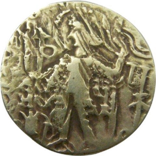 Gold Dinar of Shaka of Kushan Dynasty