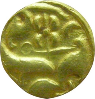 Gold Varaha Coin of Chalukyas of Kalyana.