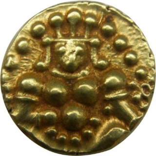 Gold Pagoda Coin of Krishnadevaraya of Vijayanagara Empire.