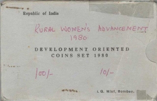 UNC Set of Rural Women Advancement of 1980 of Republic India.