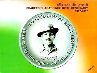 UNC Set of Shaheed Bhagat Singh Birth Centenary of 2007 of Republic India.