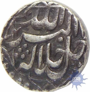 Silver Rupee of Akbar of  Sitapur of  Mihir Month.