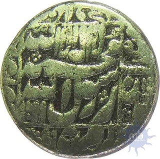 Silver Rupee of Shah Jahan of Daulatabad Mint. 