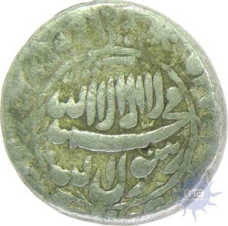 Silver Rupee of Shah Jahan of Delhi Mint.