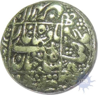 Silver Rupee of Shah Jahan of Surat Mint.