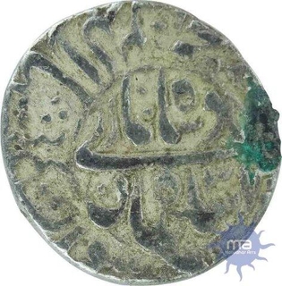 Silver Rupee of  Shah Jahan of Surat Mint.