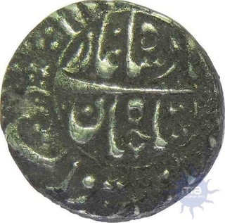 Silver Rupee  of Shah Jahan of Surat mint.