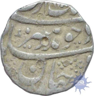 Silver Rupee of Aurangzeb Alamgir of Anwala mint.