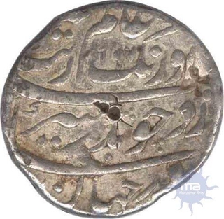 Aurangzeb, Burhanpur, Silver Rupee, AH 1097/29 RY, About Good.