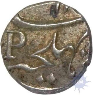 Silver Rupee of  Indo French  Bhultcheri Mint