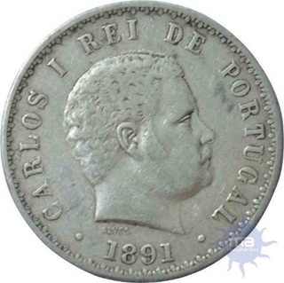  Silver 500 Reis of Goa