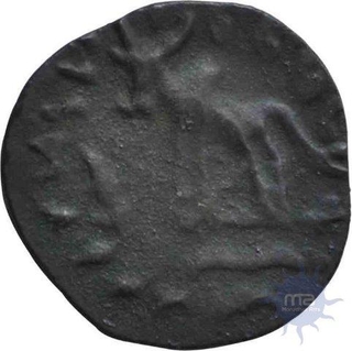 Copper Kasu Coins of Banavasi Region of Feudatory of Satavahanas.