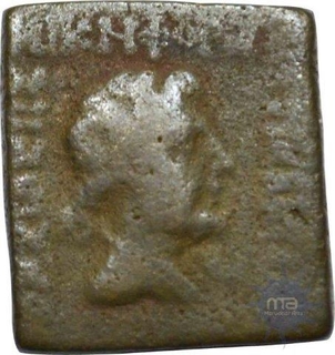 Copper Coin of Antialcidas Nikephoros.of Indo Greeks.