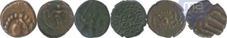 Copper Kasu Coins of Madurai Nayakas.