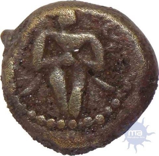 Copper Kasu Coin of Tanjore Nayakas.