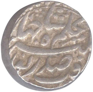 Silver Rupee of Nurjahan of Patan Mint.