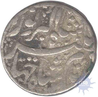 Silver Rupee of Jahangir of  Ahmadabad Mint.