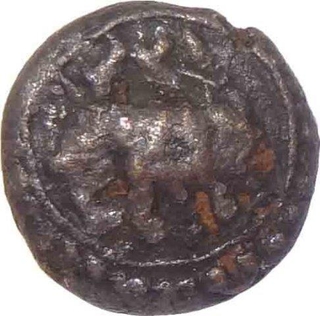 Copper One Eighth Paisa of Haider Ali of Mysore.