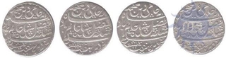 Silver One  Rupee Coins of  Fraukhabad of Bengal Preisdency.