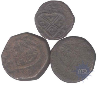 Copper Coins of Bombay Presidency.