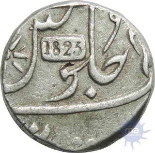 Silver One Rupee Coin of  Mumbai Mint of Bombay Presidency.