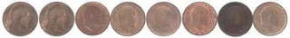 Copper Quarter Anna Coins  of King Edward VII.