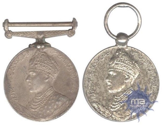 Bahawalpur Medals of  Commemorative of the Silver Jubilee of Amir Sadiq Muhammad Khan V.