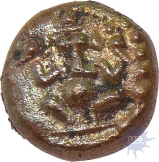 Copper Kasu Coin of Shivaganga Rajas.