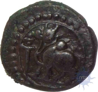 Copper Jital Coin of Koneri Rayan of Vijayanagar Feudatories.