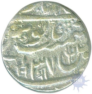 Silver Rupee Coin of Muminabad Bindraban of Maratha Confederacy.