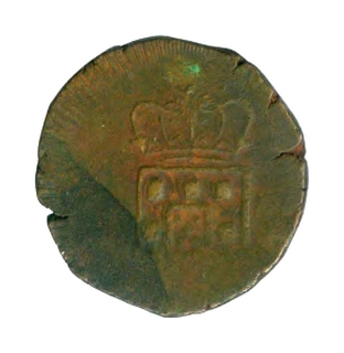 Copper Half Tanga Coin of Miguel of Goa