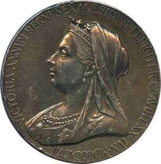 Silver Medal of Victoria Queen of 1897.