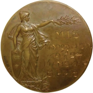 Copper Medal of Sweden's Military Federation.