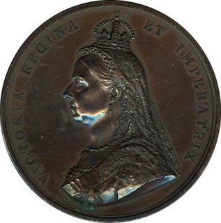 Bronze Medal of Victoria Queen of United Kingdom.