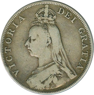 Silver Medal of United Kingdom of 1890.