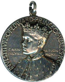 Silver Medal of United Kingdom of 1911.