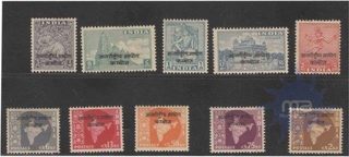 Military Stamps of Antarrashtriya Ayog Cambodge  of 1953.