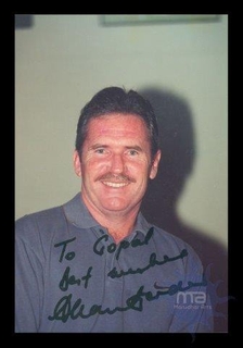 Autograph of Allan Robert Border of Australian former cricketer.