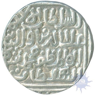 Silver Tanks Coin of Ala al Din Muhammad Shah of Delhi Sultanate.