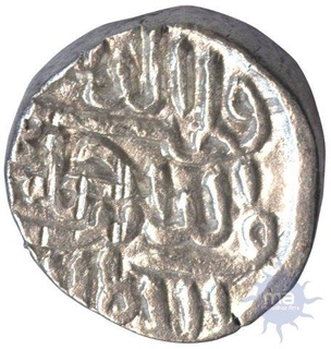 Silver Tanka Coin of  Qutb ud din Ahmad Shah II of  Gujarat Sultan.