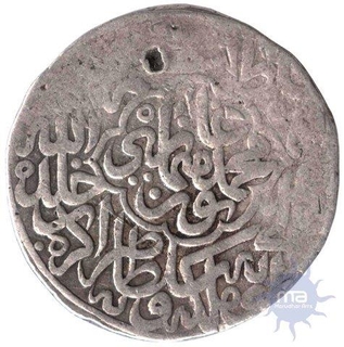 Silver Shahrukhi Coin of Nasir ud din Muhammad of Humayun.