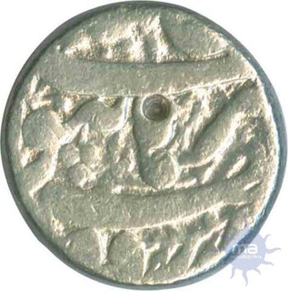 Silver Rupee coin of Jahangir of  Burhanpur Mint.