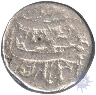 Silver Rupee Coin of Jahangir of Burhanpur Mint.